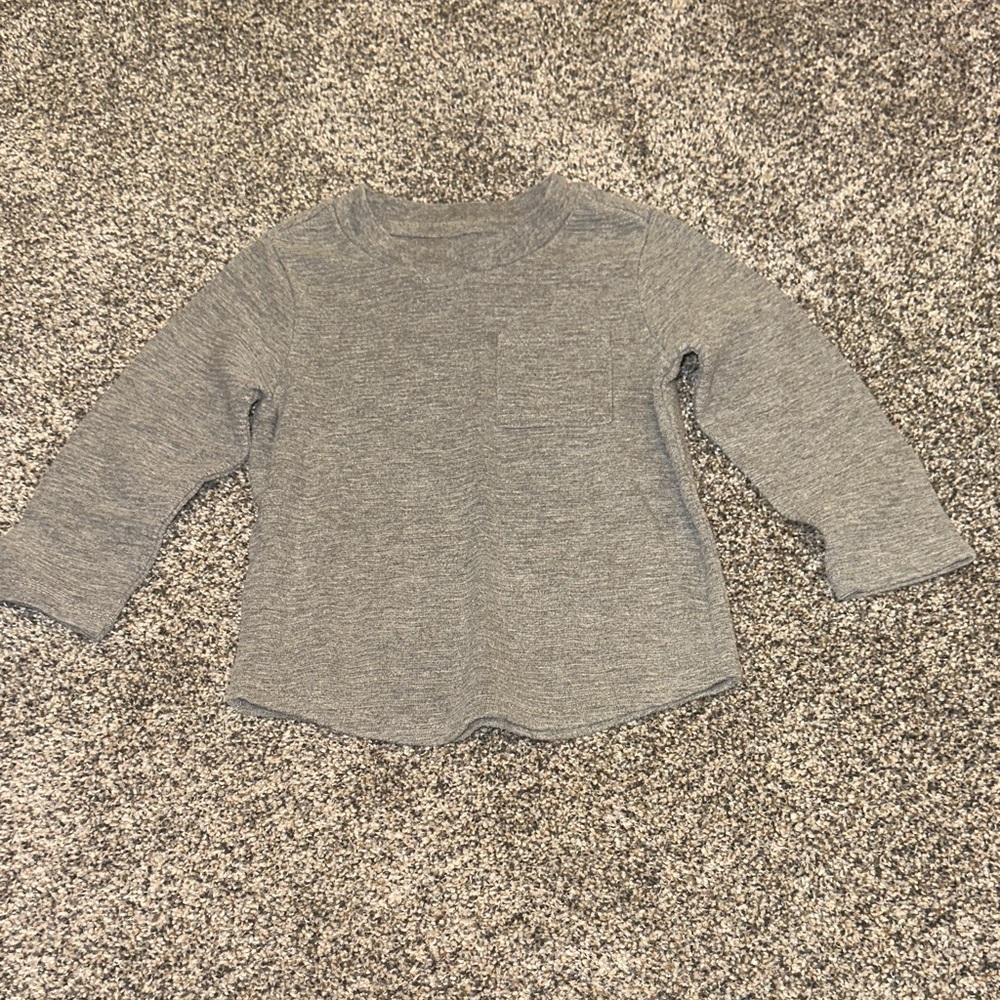 Cat & Jack Gray Long-Sleeve Tee for Kids
